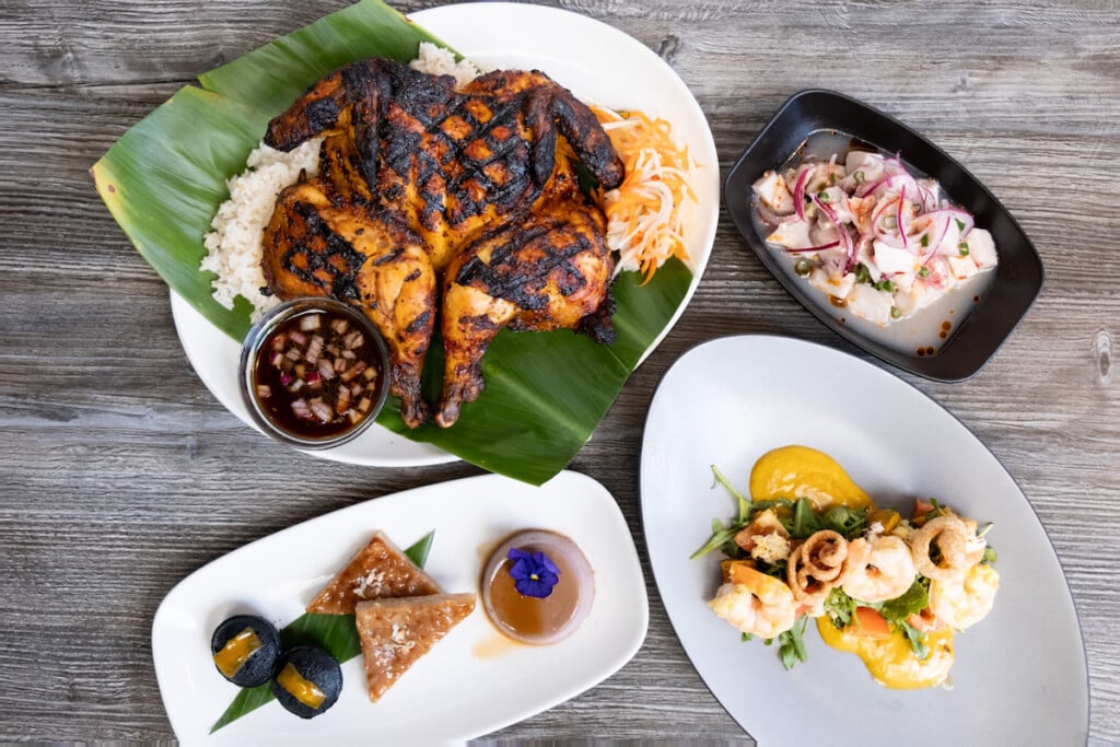 assortment of dishes for Filipino Food Week