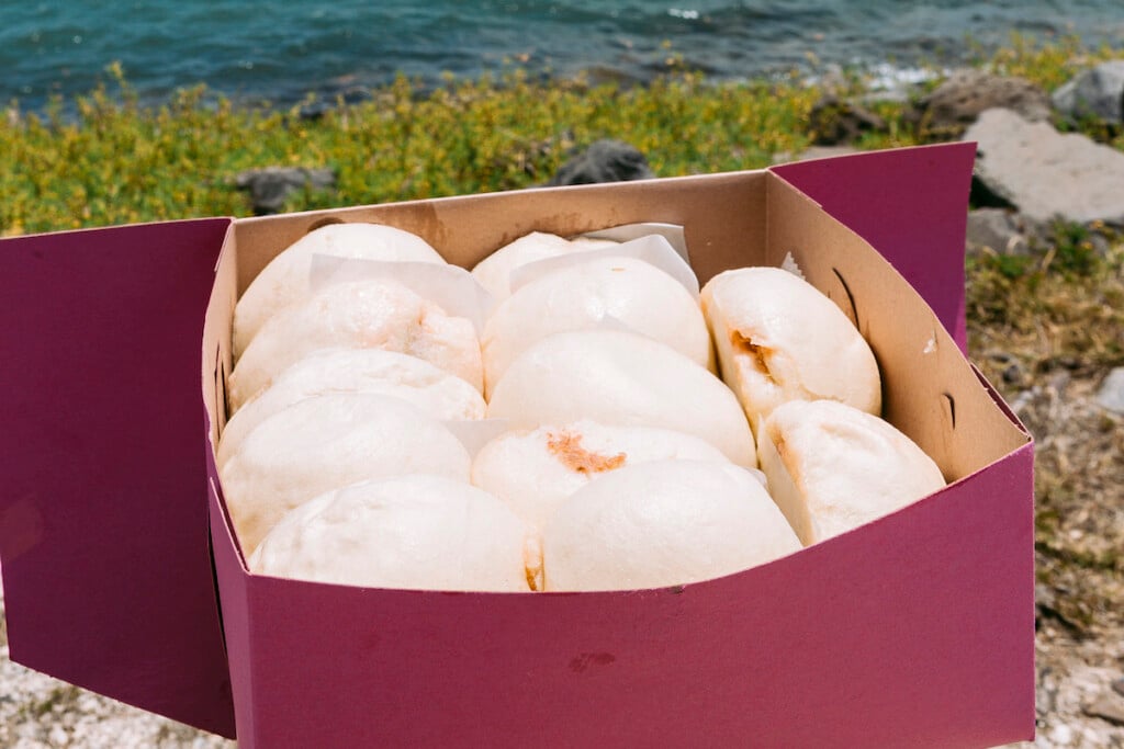 Box Of Steamed Manapua Pc Aaron K Yoshino
