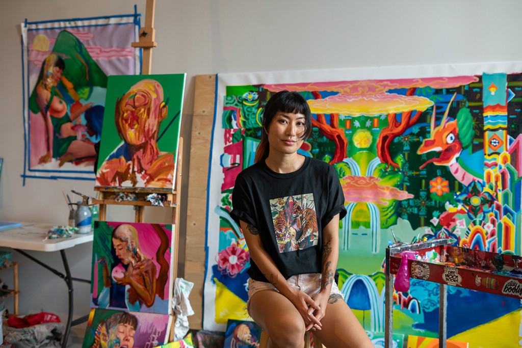 Check Out Hawaii Artists In Their Home Studios In This New Quarantine Inspired Series Lauren Hana Chai 1