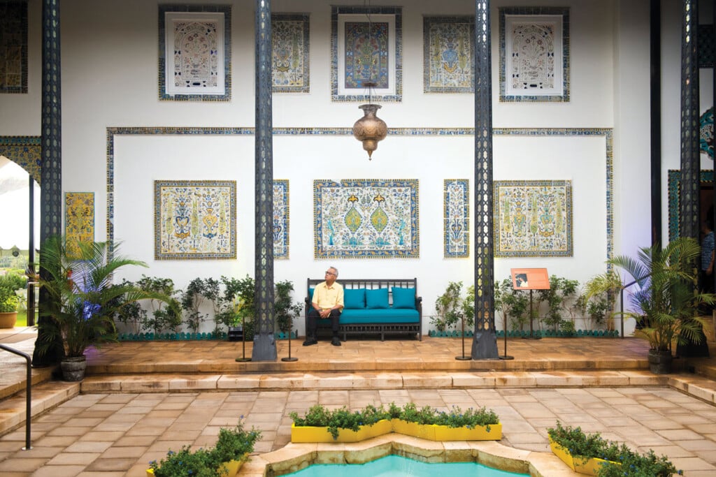 Ds Shangri La Central Courtyard Image Courtesy Of Shangri La Museum Of Islamic Art Culture Design Honolulu Hawaii Photograph Elyse Butler 2023 Enhanced