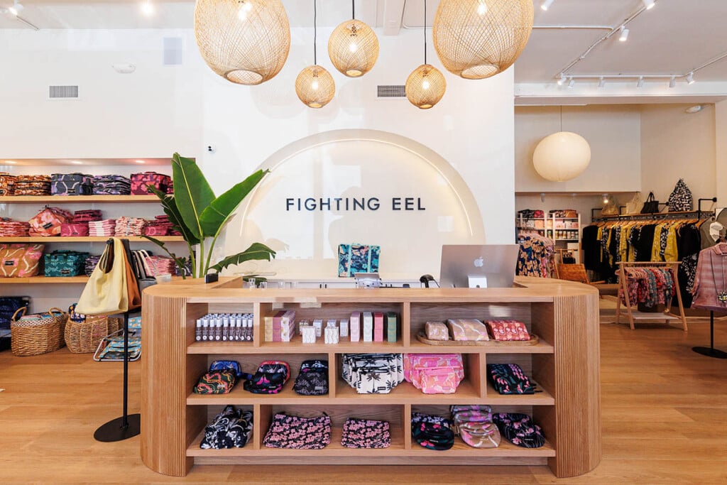 Fighting Eel Manoa store interior