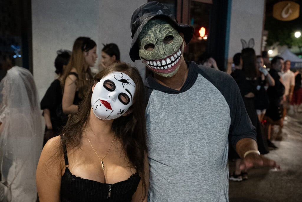 costumed revelers at Hallowbaloo 2022