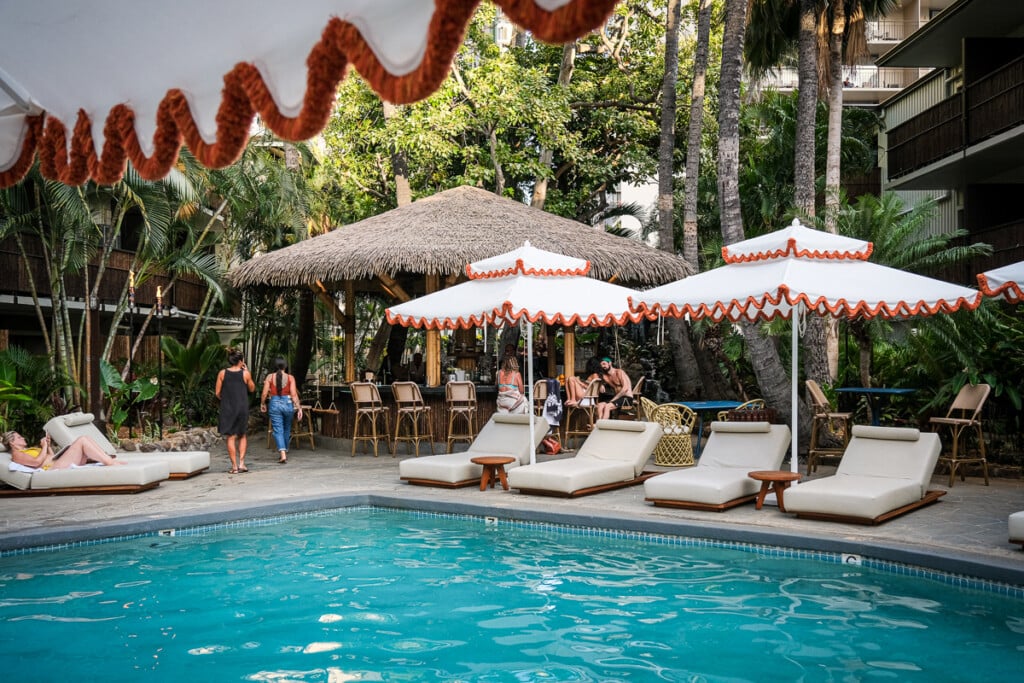 White Sands Hotel pool bar area Credit Thomas Obungen