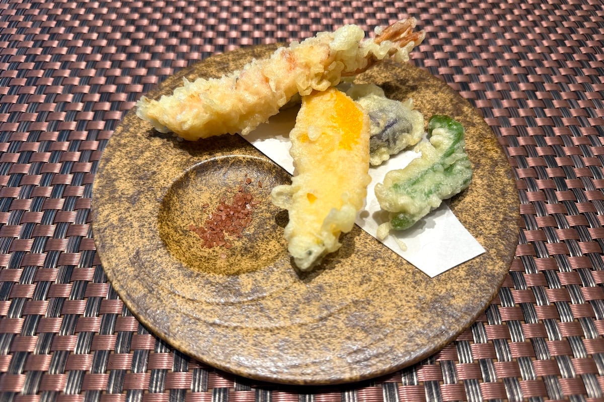 Shrimp & Vegetable Tempura at Yohei Sushi Kahala