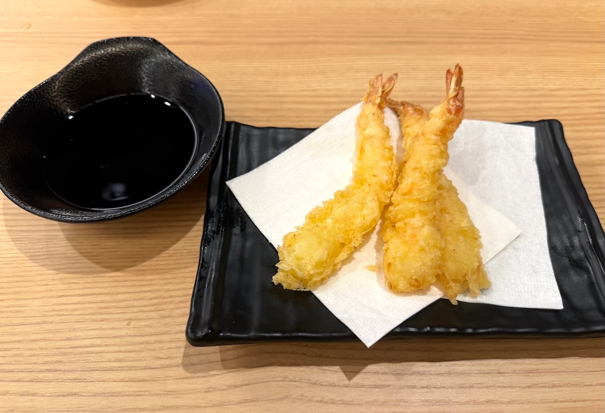 Shrimp Tempura at Waka Sakura
