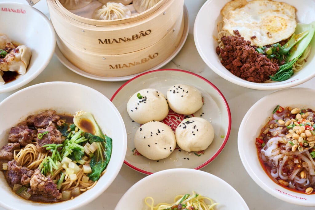 Mian And Bao Assorted Dishes