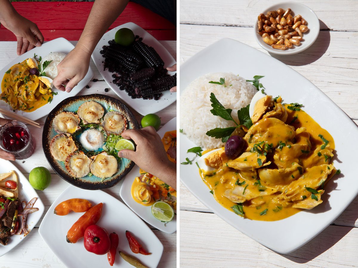 Peruvian Corner Dishes
