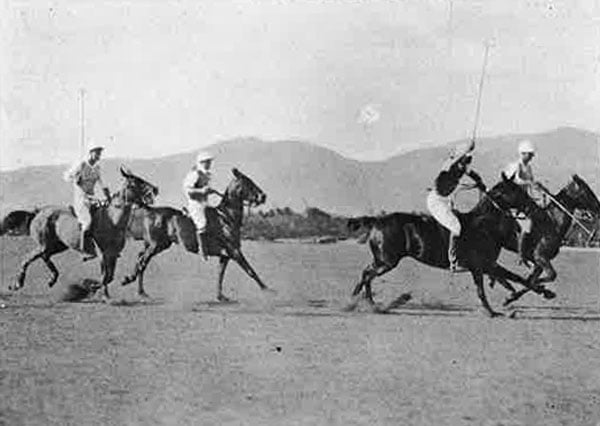 Polo Players In Action 1921 Paradise Of Pacific