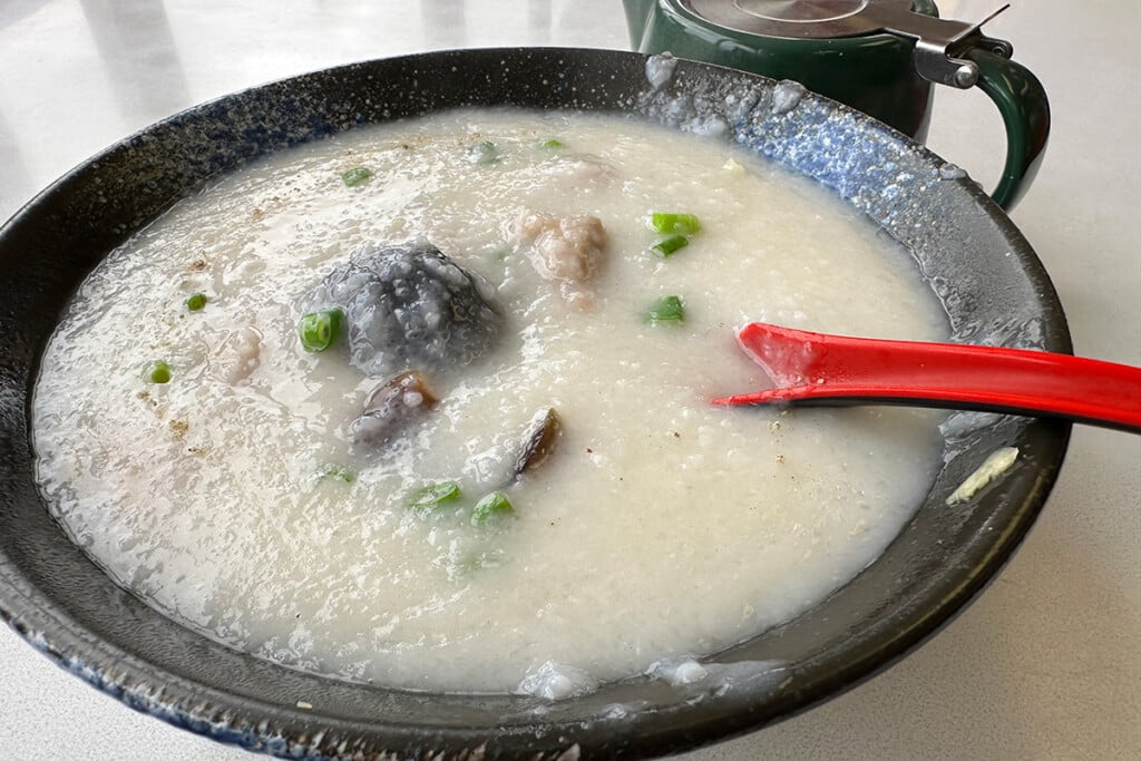 Porkeggjook