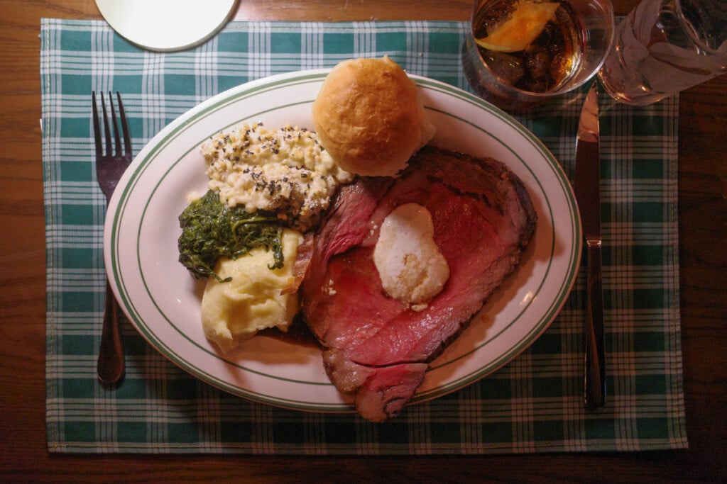 The Prime Rib Club dinner plate Credit Thomas Obungen 5