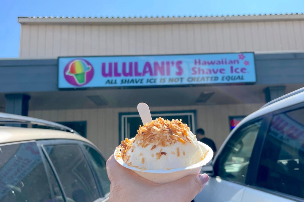 Ululani Shave Ice Haleakala Bowl Credit Melissa Chang