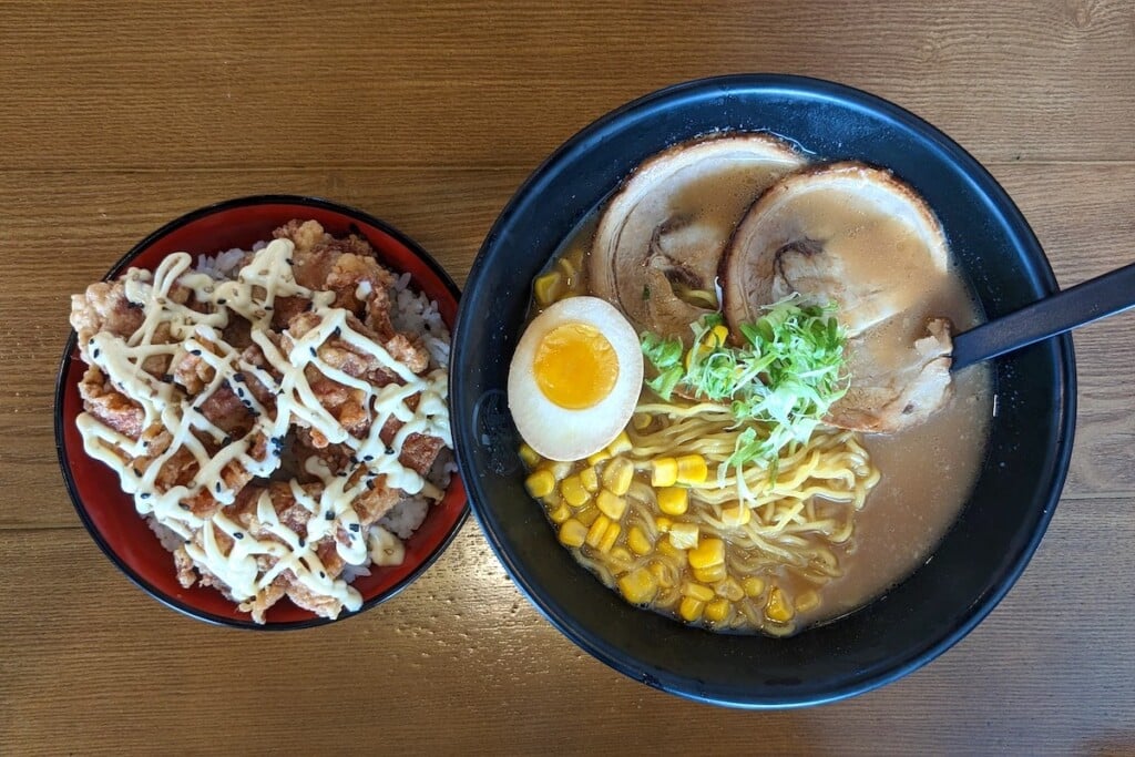 Umi Ramen Mini Shoyu Ramen And Karaage Rice Pc Eric Baranda