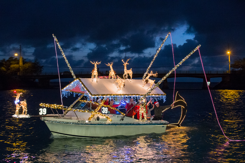 Festival Of Lights Boat Parade Photo Courtesy Of Hawaii Kai Marina Community Association 2