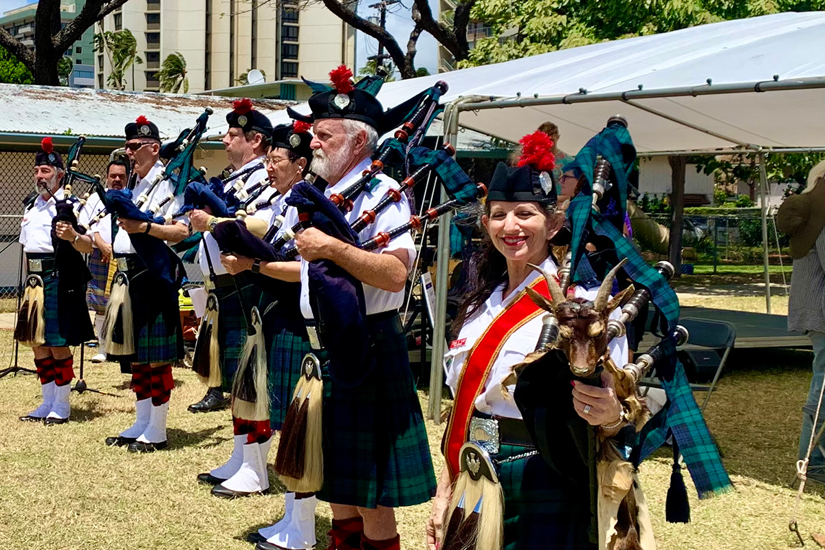 Hawaiian Scottish Festival Pc Jamie Mcouat