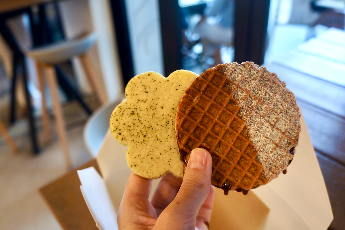 Lovejoy Confections Sable Butter Cookie Stroopwafel Pc Andrea Lee
