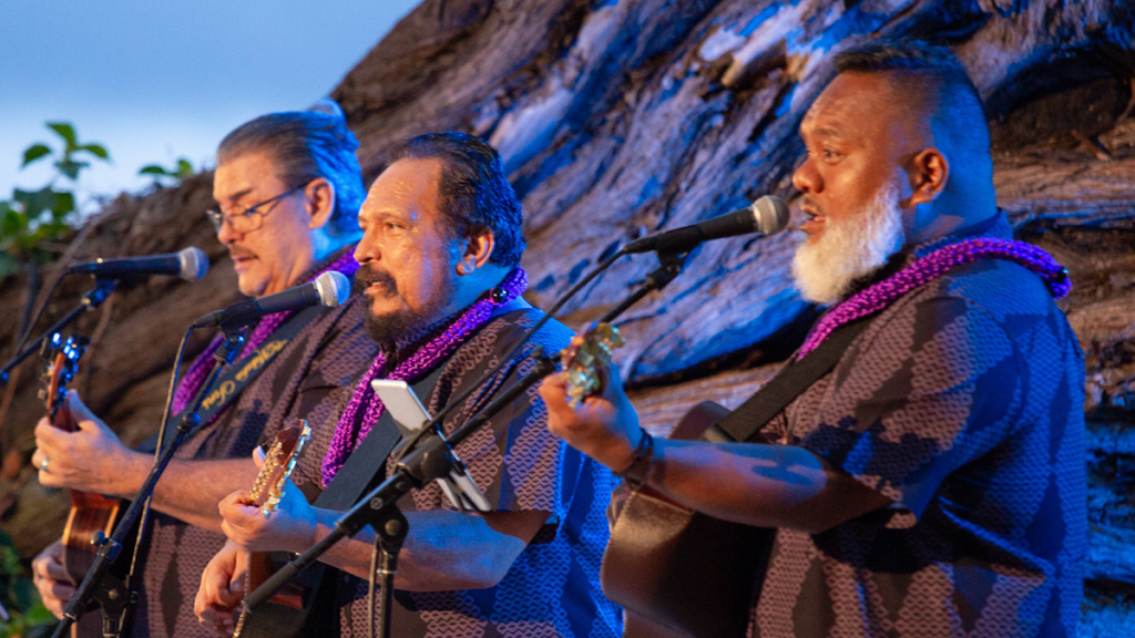 Nā Mele Mākaha Sons at Halekulaniʻs House Without a Key
