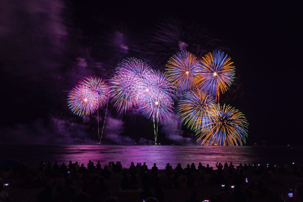 Nagaoka Fireworks Show Photo Courtesy Of Honolulu Festival Foundation