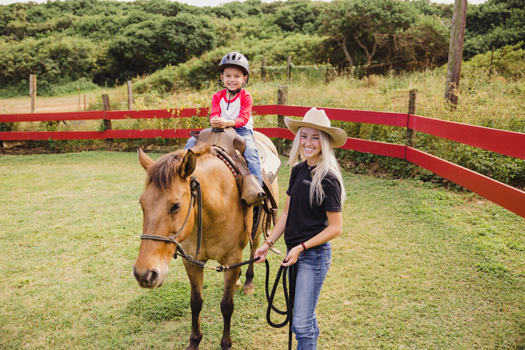 Pony Walks Photo Courtesy Of Gunstock Ranch