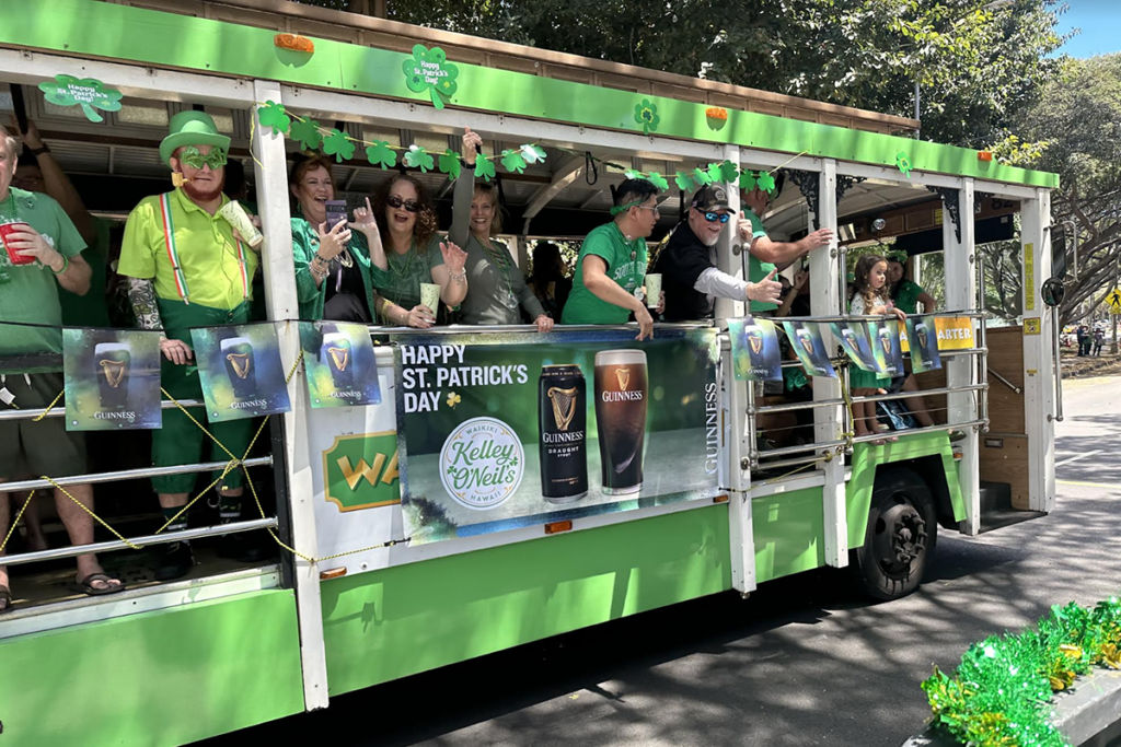 St Patricks Day Parade Photo Courtesy Of Friends Of St Patrick Hawaii
